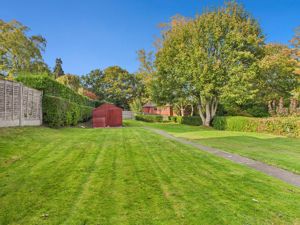 REAR GARDEN FROM HOUSE- click for photo gallery